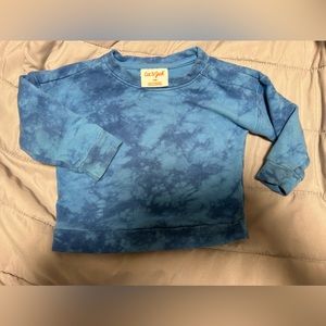Blue tie dye Cat & Jack Sweatshirt- 12 months